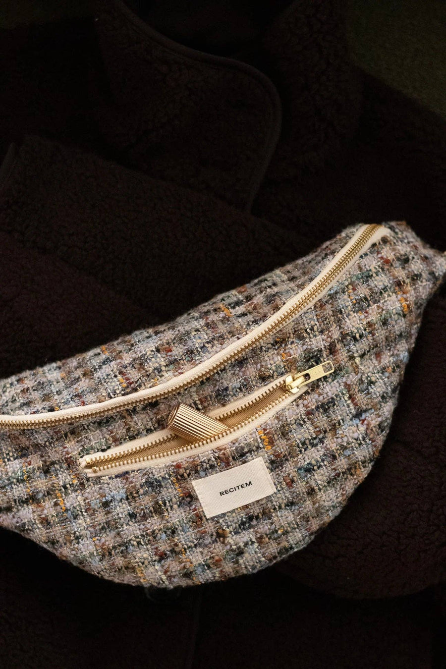 Recitem - Sac banane tweed