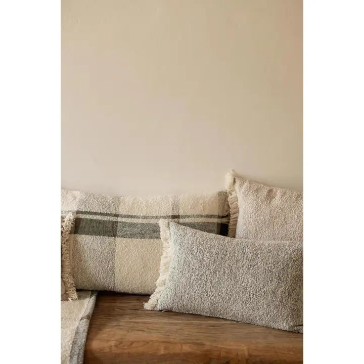 Coussin chiné Jane - Maison Vivaraise & La Cerise sur le Gâteau