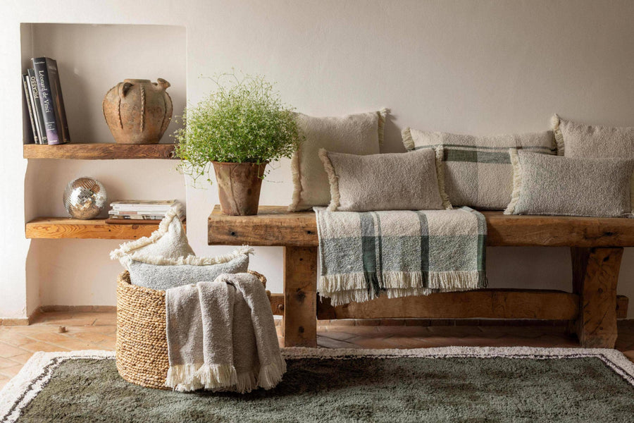 Plaid Chiné Jane - Maison Vivaraise & La Cerise sur le Gâteau