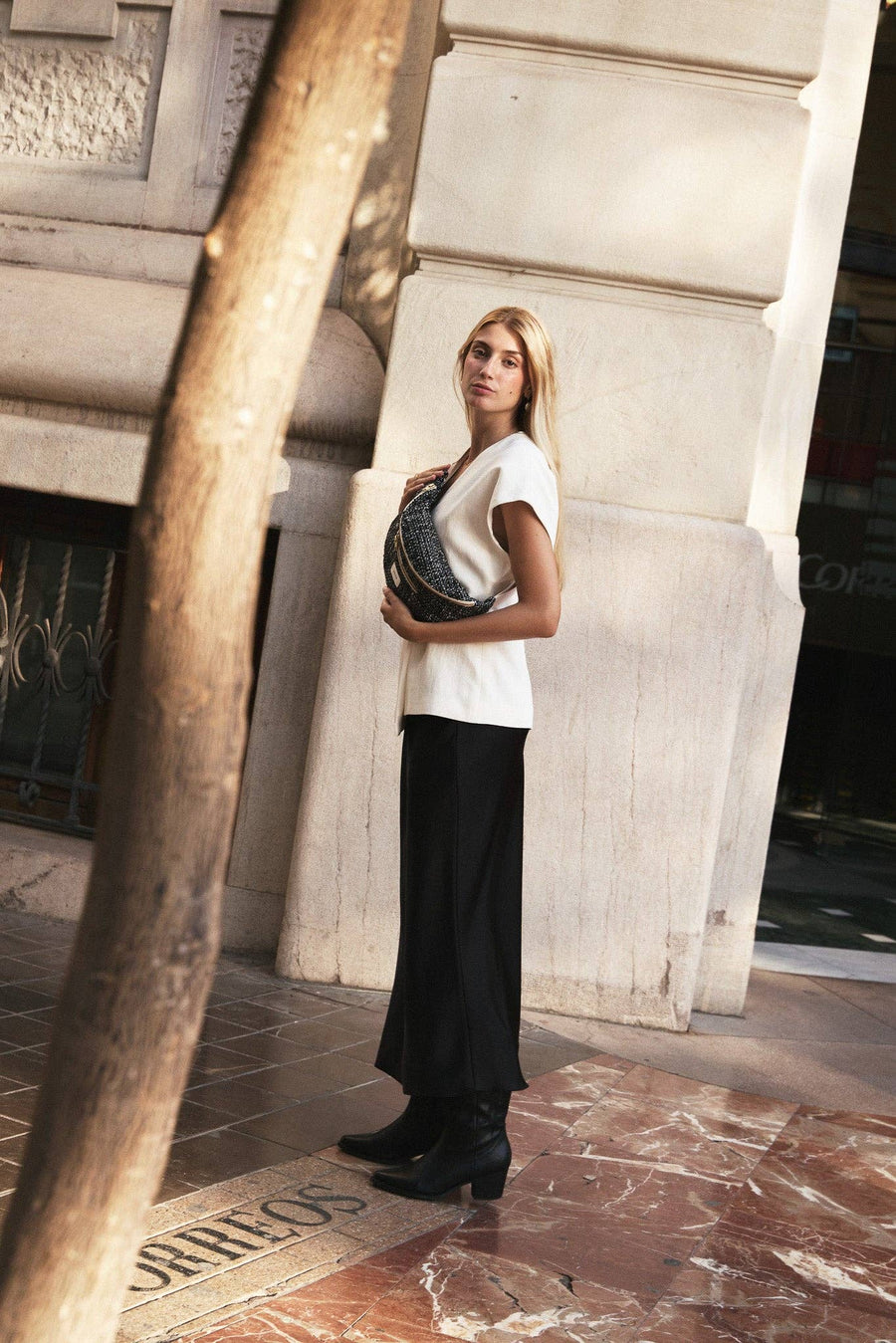 Recitem - Sac banane tweed