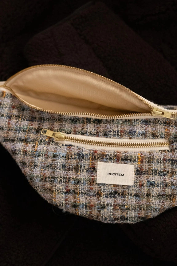 Recitem - Sac banane tweed