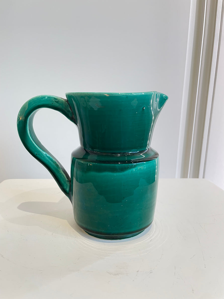 Pichet vert vintage