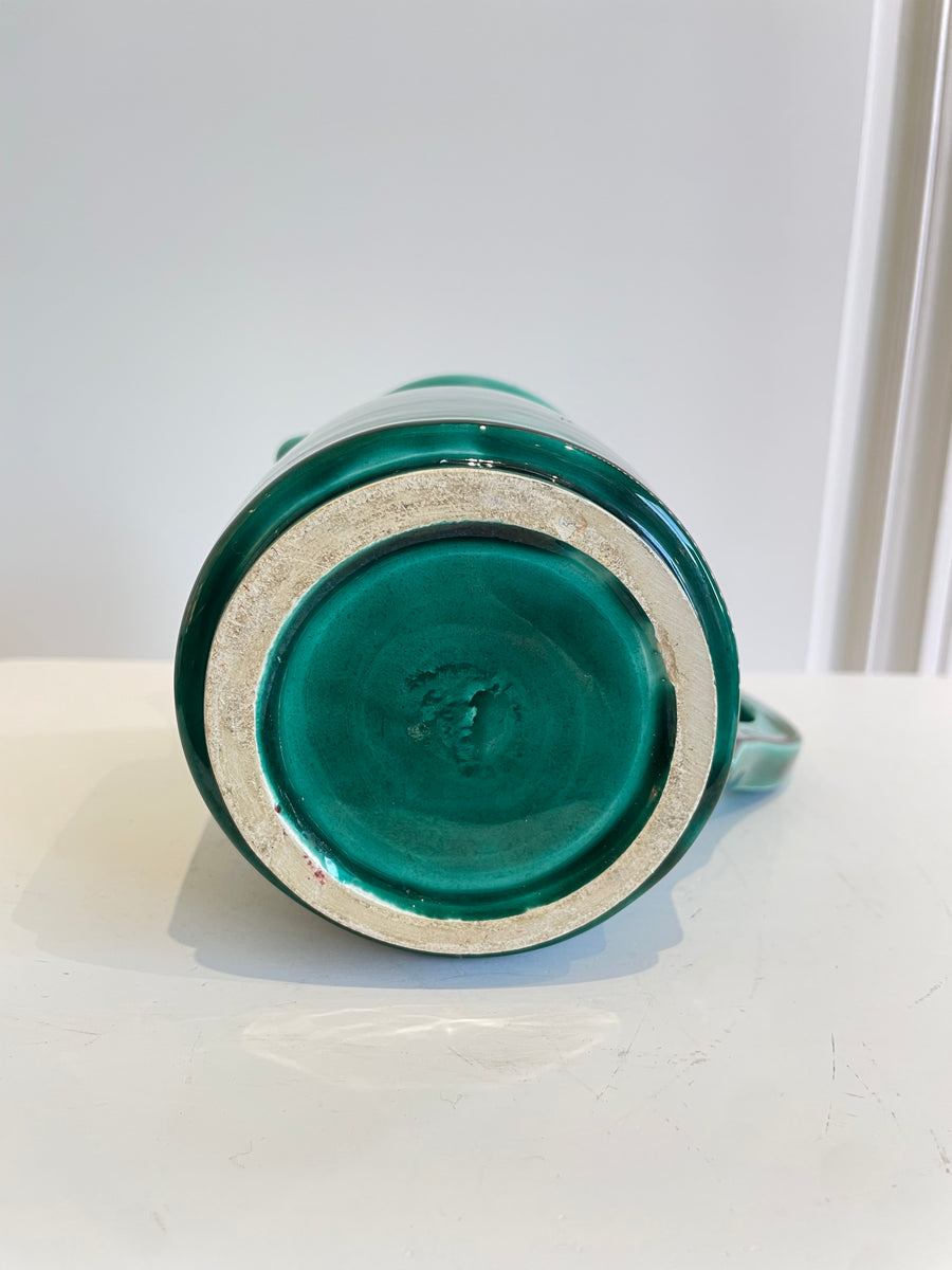 Pichet vert vintage