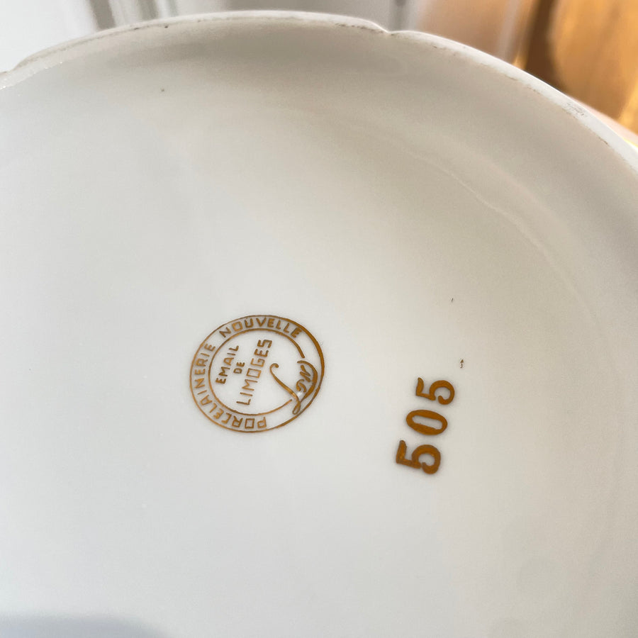 Soupière porcelaine de Limoges vintage