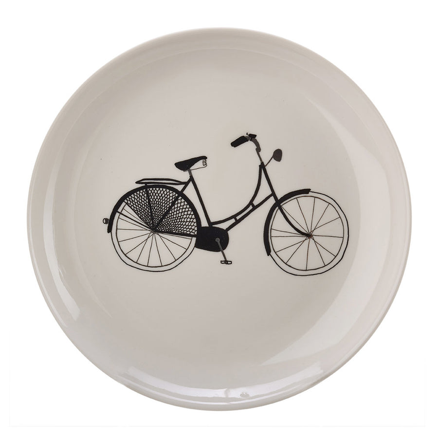 Lot de 6 Assiettes Vélo