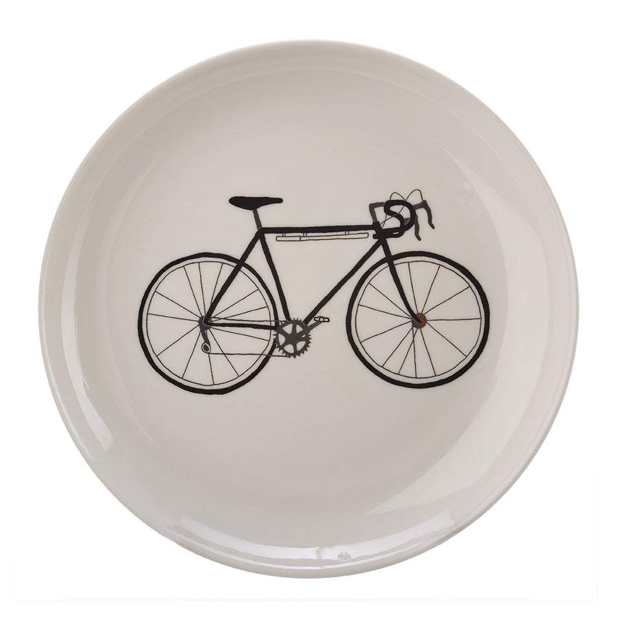 Lot de 6 Assiettes Vélo